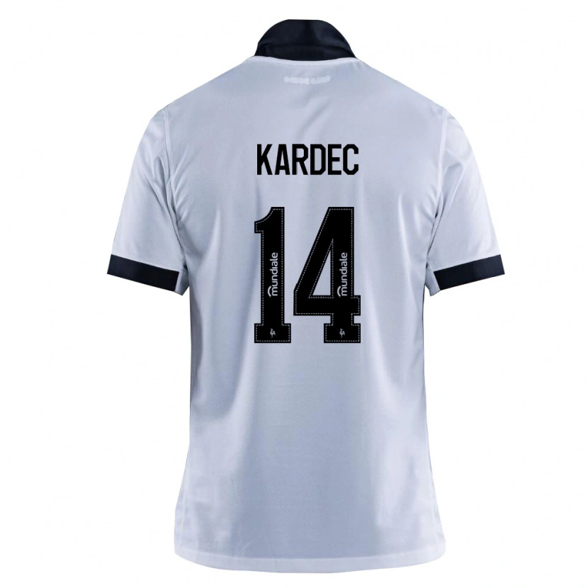 Danxen Criança Camisola Alan Kardec #14 Preto Branco Alternativa 2026/27 Camisa Brasil