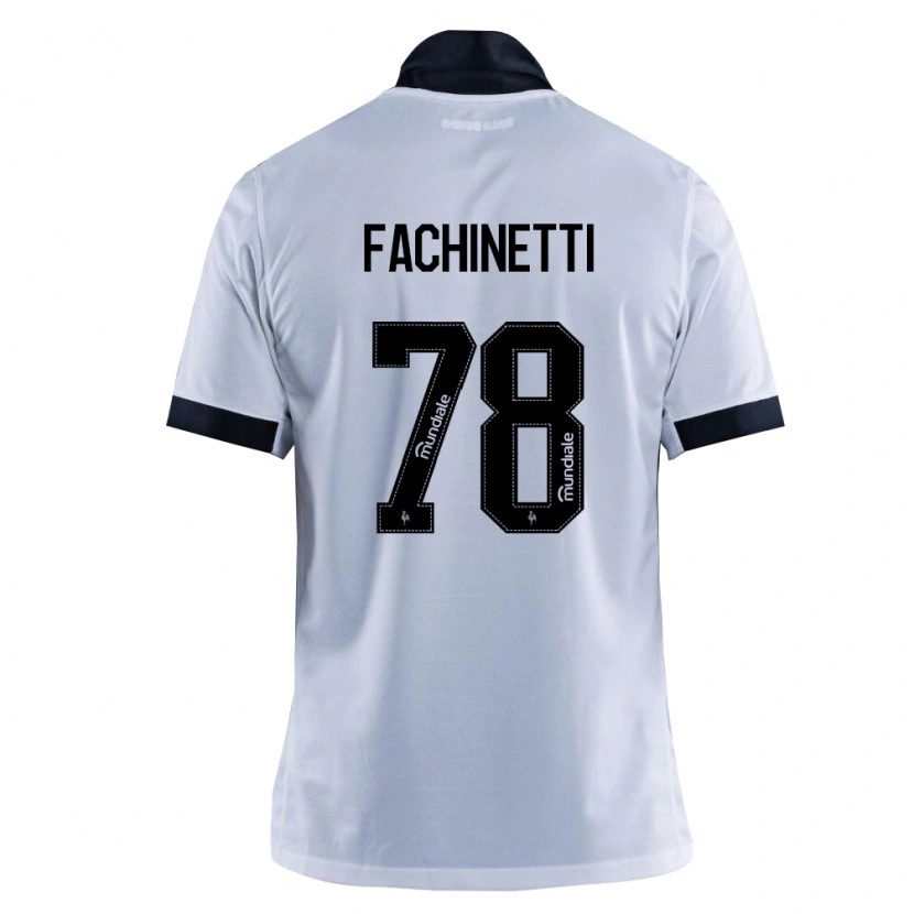 Danxen Criança Camisola Pedro Fachinetti #78 Preto Branco Alternativa 2026/27 Camisa Brasil