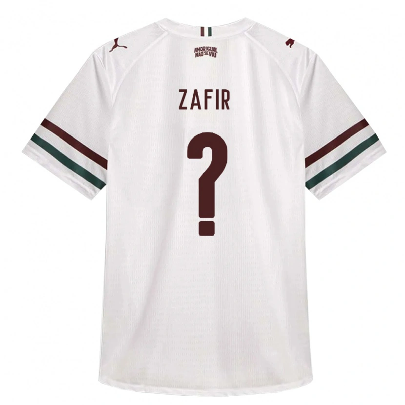 Danxen Criança Camisola Zafir Morais Ayan #0 Branco Verde Borgonha Alternativa 2026/27 Camisa Brasil