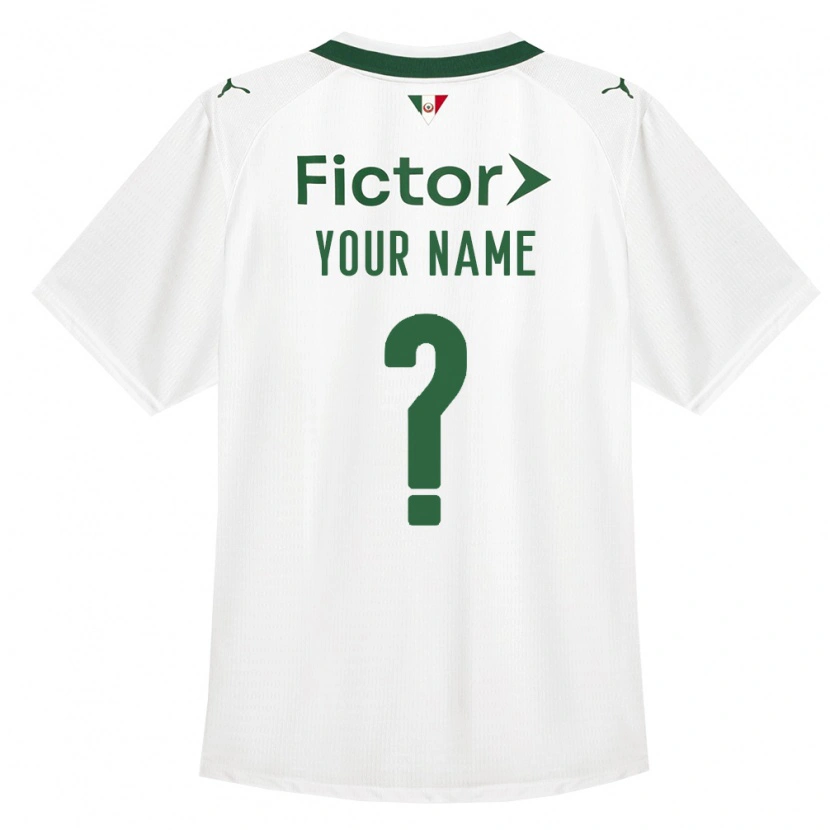 Danxen Criança Camisola Seu Nome #0 Verde Branco Alternativa 2026/27 Camisa Brasil