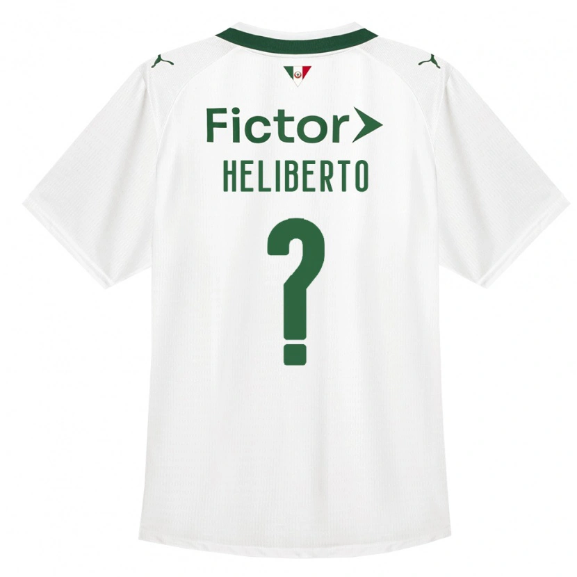 Danxen Criança Camisola Heliberto #0 Verde Branco Alternativa 2026/27 Camisa Brasil