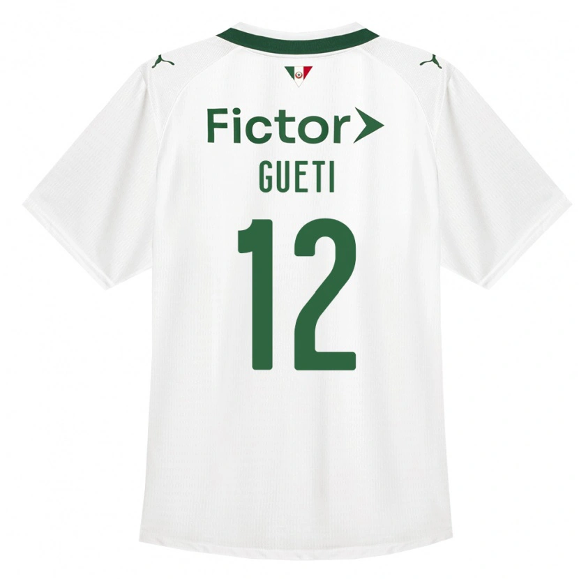 Danxen Criança Camisola Rodrigo Gueti #12 Verde Branco Alternativa 2026/27 Camisa Brasil
