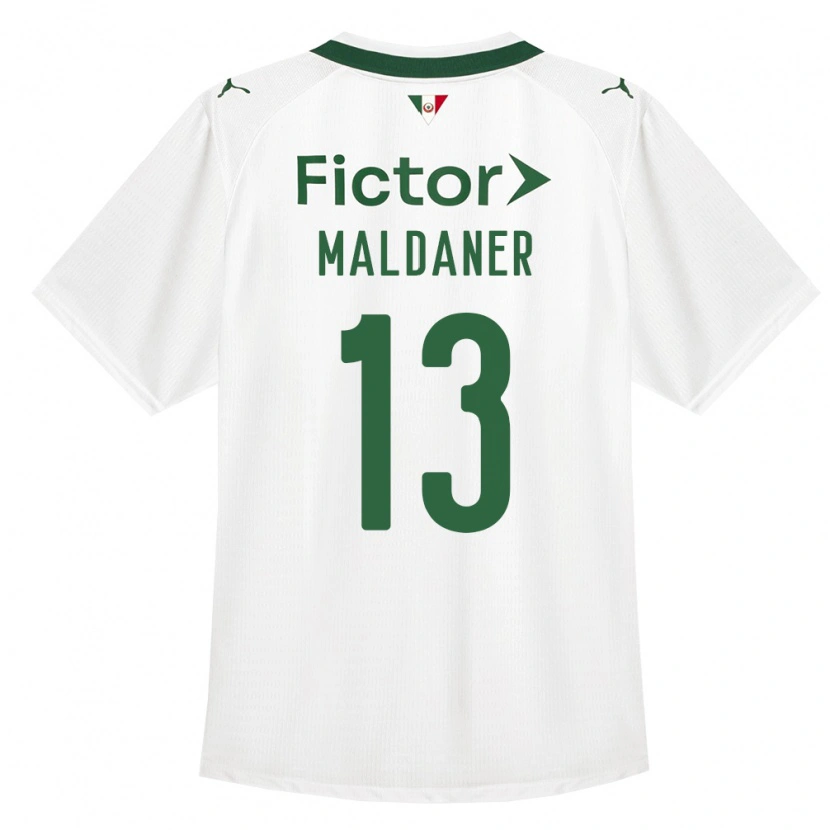Danxen Criança Camisola Pati Maldaner #13 Verde Branco Alternativa 2026/27 Camisa Brasil
