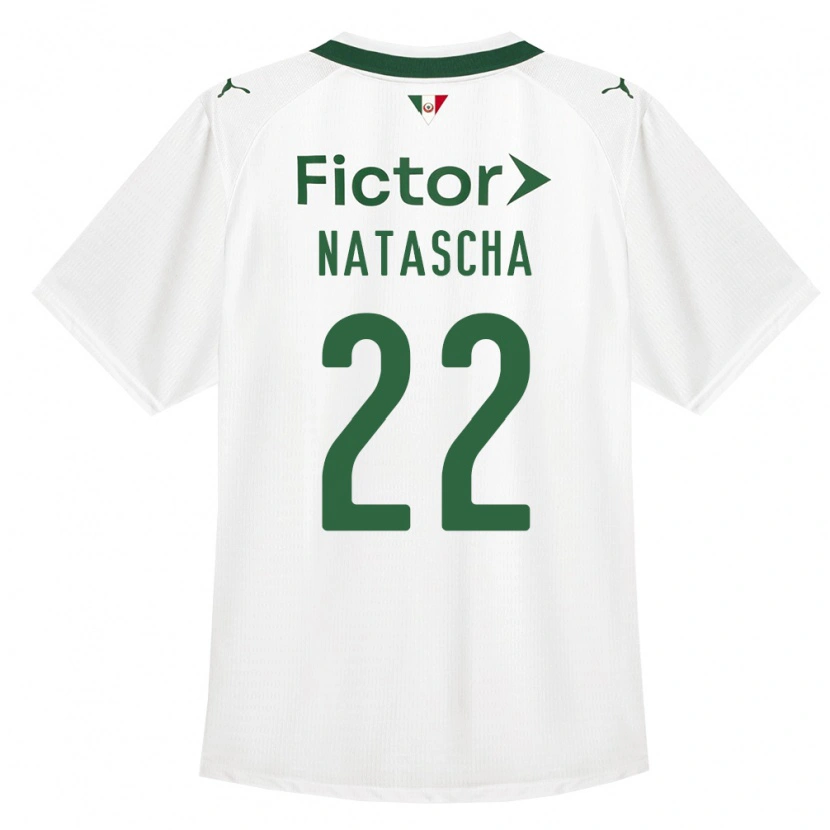 Danxen Criança Camisola Natascha #22 Verde Branco Alternativa 2026/27 Camisa Brasil