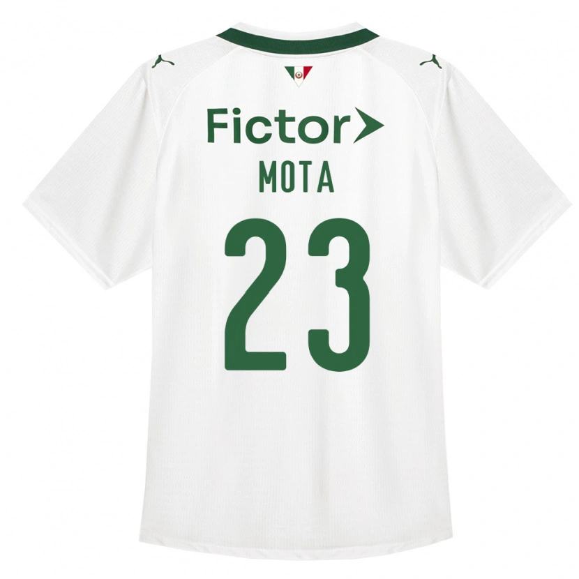 Danxen Criança Camisola Flávia Mota #23 Verde Branco Alternativa 2026/27 Camisa Brasil