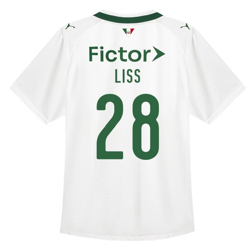Danxen Criança Camisola Victória Liss #28 Verde Branco Alternativa 2026/27 Camisa Brasil