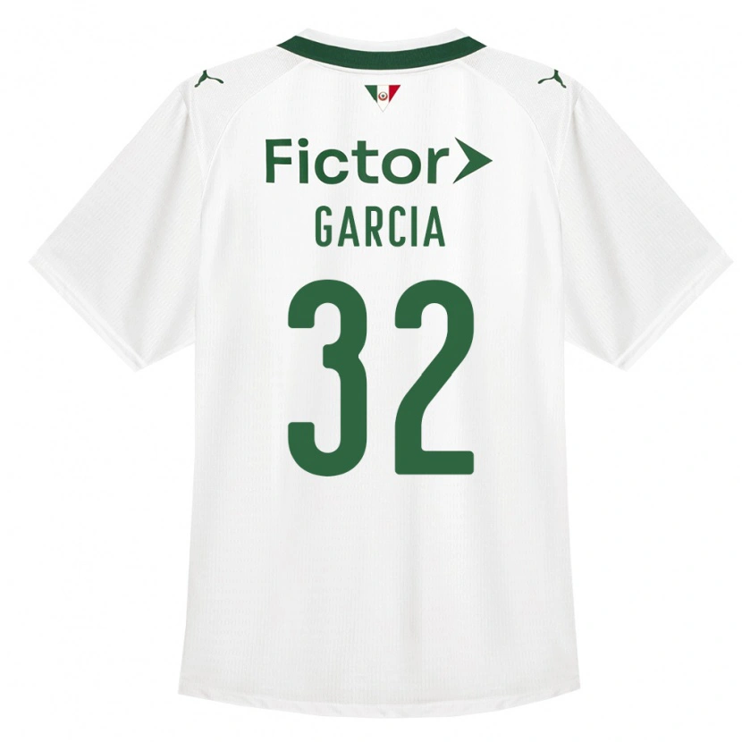 Danxen Criança Camisola Garcia #32 Verde Branco Alternativa 2026/27 Camisa Brasil