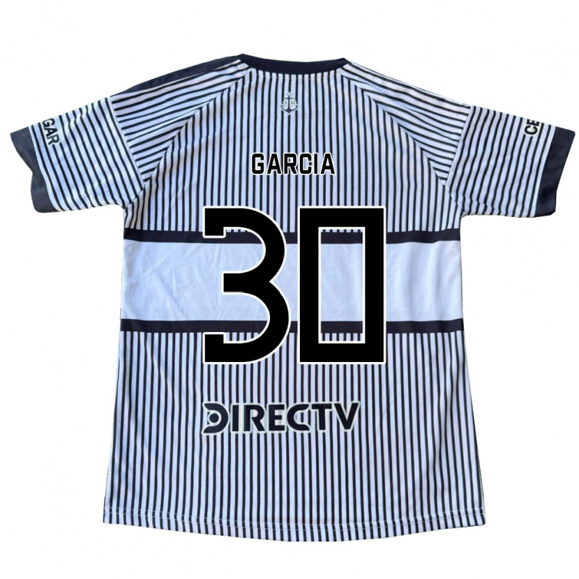 Danxen Criança Camisola Javier García #30 Branco Preto Amarelo Alternativa 2026/27 Camisa Brasil