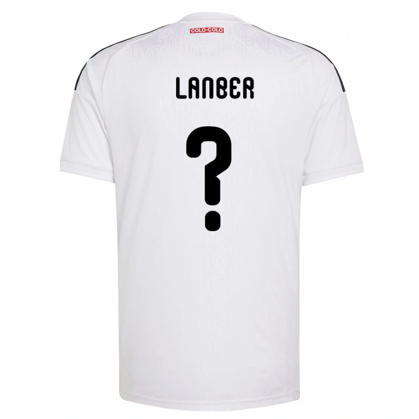 Danxen Homem Camisola Maximiliano Lanber #0 Branco Preto Principal 2026/27 Camisa Brasil