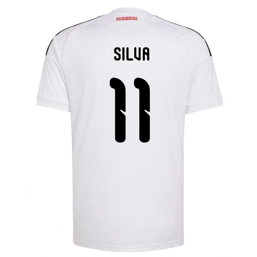 Danxen Homem Camisola Martín Silva #11 Branco Preto Principal 2026/27 Camisa Brasil