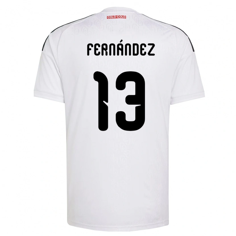 Danxen Homem Camisola Matías Fernández #13 Branco Preto Principal 2026/27 Camisa Brasil