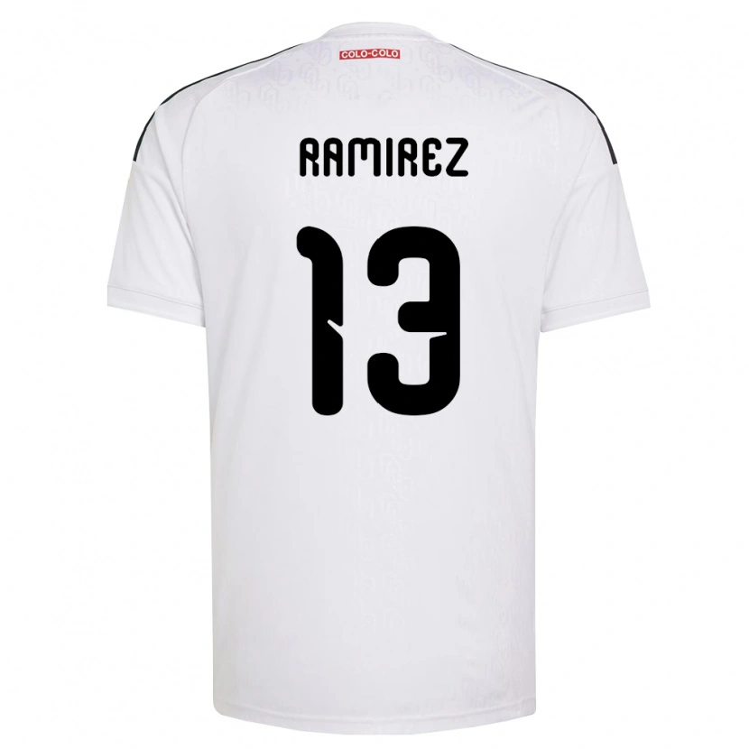 Danxen Homem Camisola Fernanda Ramírez #13 Branco Preto Principal 2026/27 Camisa Brasil