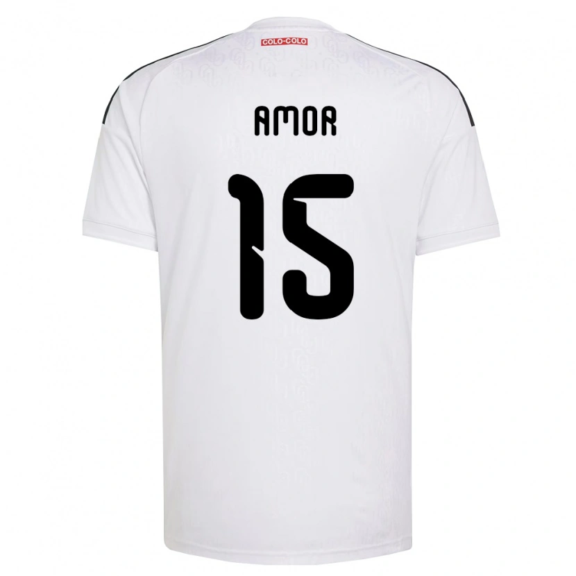 Danxen Homem Camisola Emiliano Amor #15 Branco Preto Principal 2026/27 Camisa Brasil