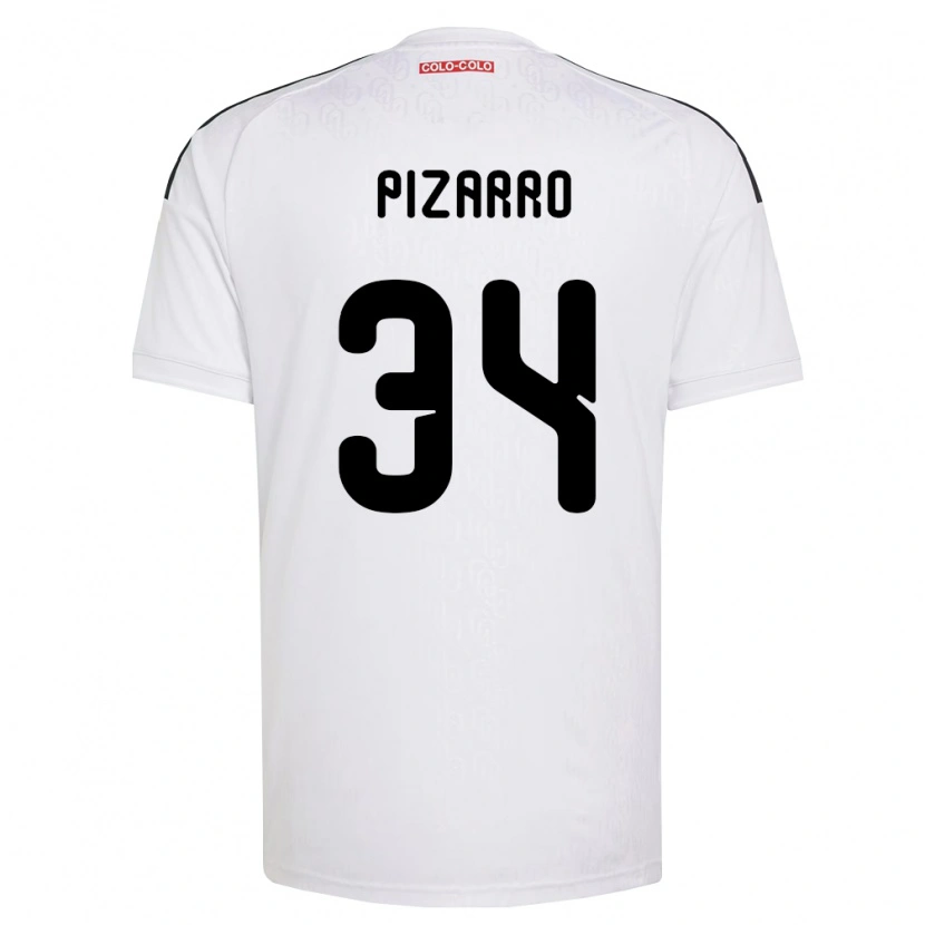 Danxen Homem Camisola Vicente Pizarro #34 Branco Preto Principal 2026/27 Camisa Brasil