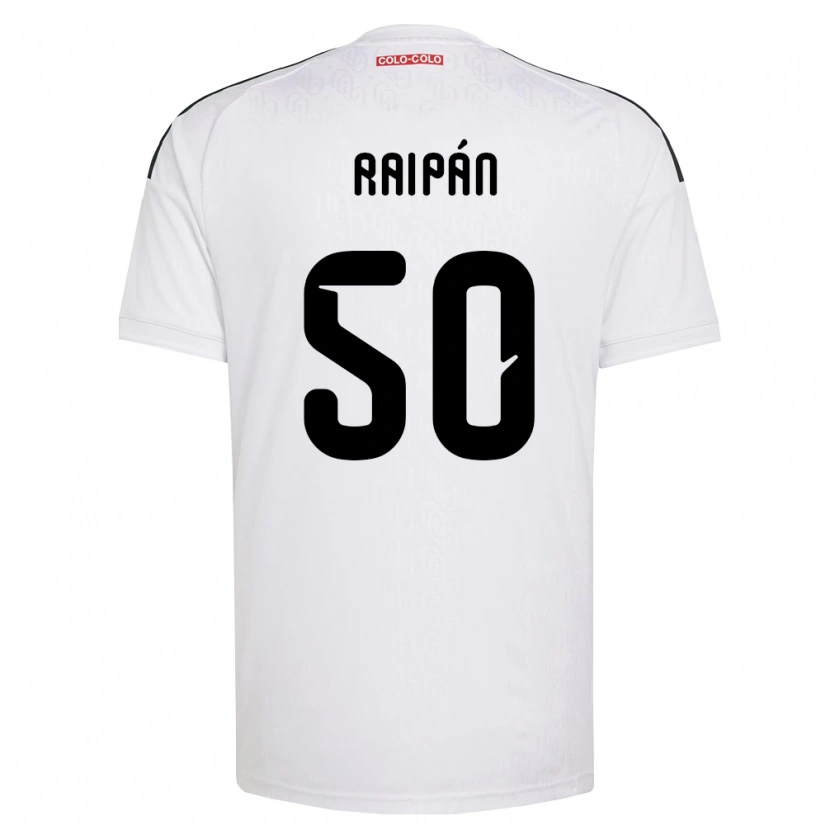 Danxen Homem Camisola Felipe Raipán #50 Branco Preto Principal 2026/27 Camisa Brasil