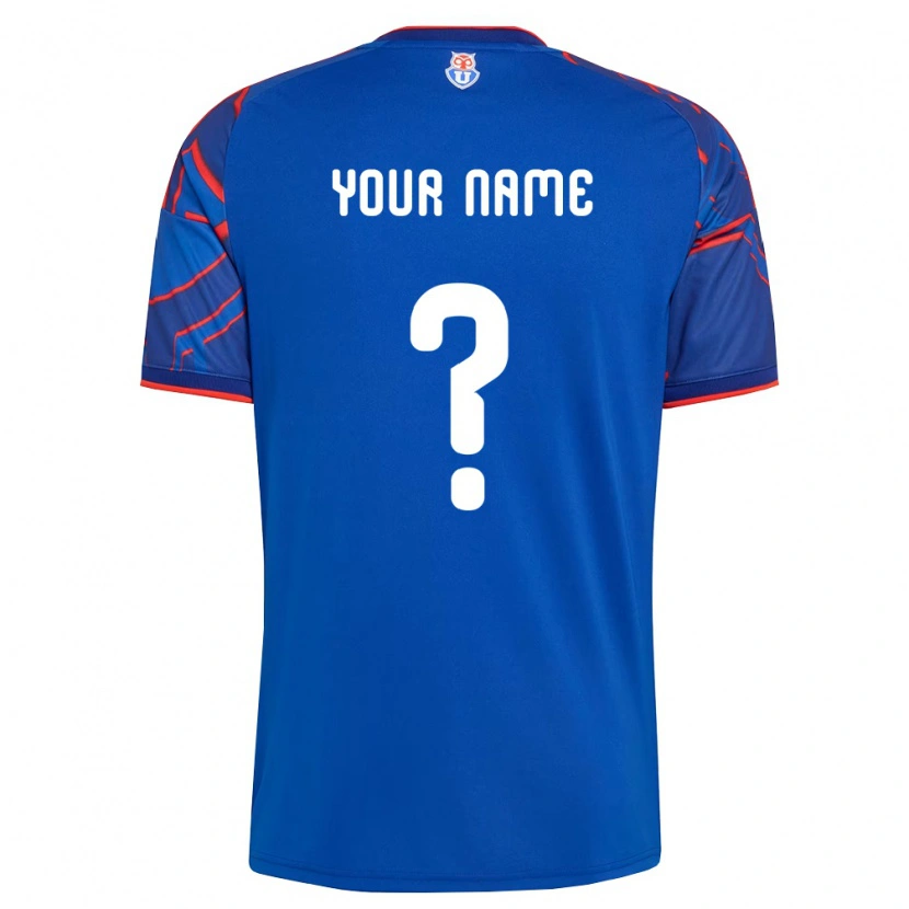 Danxen Homem Camisola Seu Nome #0 Azul Real Vermelho Principal 2026/27 Camisa Brasil