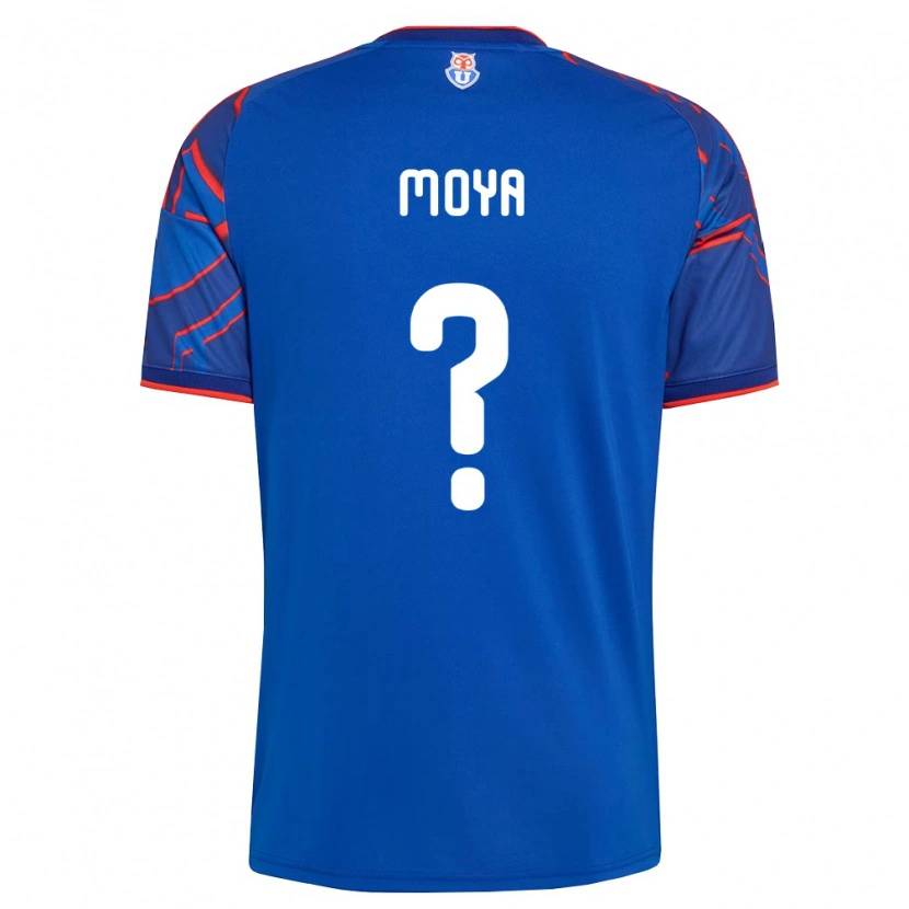 Danxen Homem Camisola Flavio Moya #0 Azul Real Vermelho Principal 2026/27 Camisa Brasil