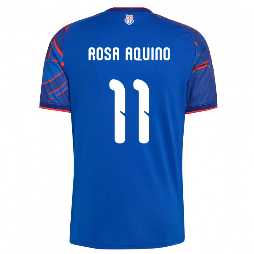 Danxen Homem Camisola Rosa Aquino #11 Azul Real Vermelho Principal 2026/27 Camisa Brasil
