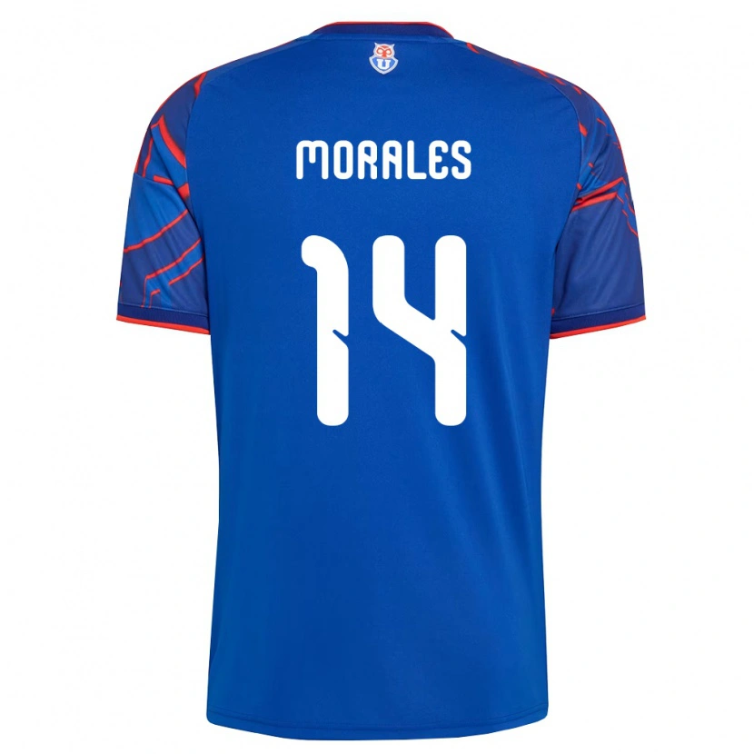Danxen Homem Camisola Marcelo Morales #14 Azul Real Vermelho Principal 2026/27 Camisa Brasil