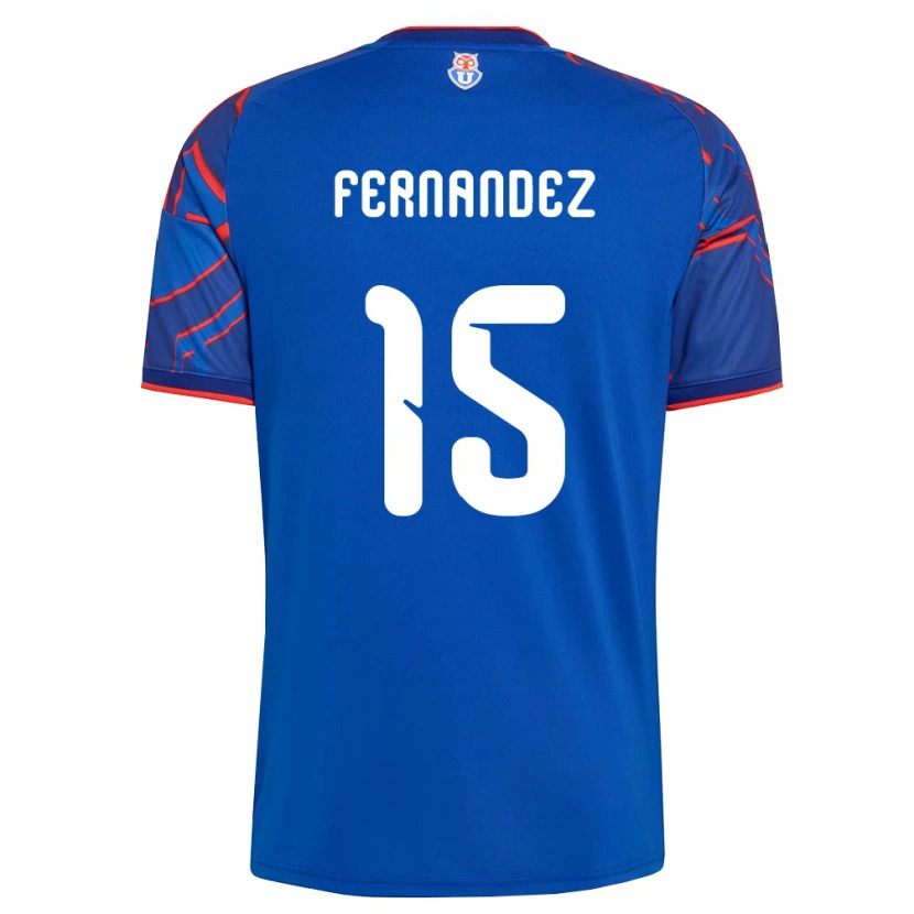 Danxen Homem Camisola Vicente Fernández #15 Azul Real Vermelho Principal 2026/27 Camisa Brasil