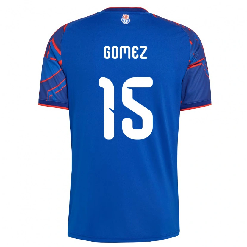 Danxen Homem Camisola Juan Pablo Gómez #15 Azul Real Vermelho Principal 2026/27 Camisa Brasil