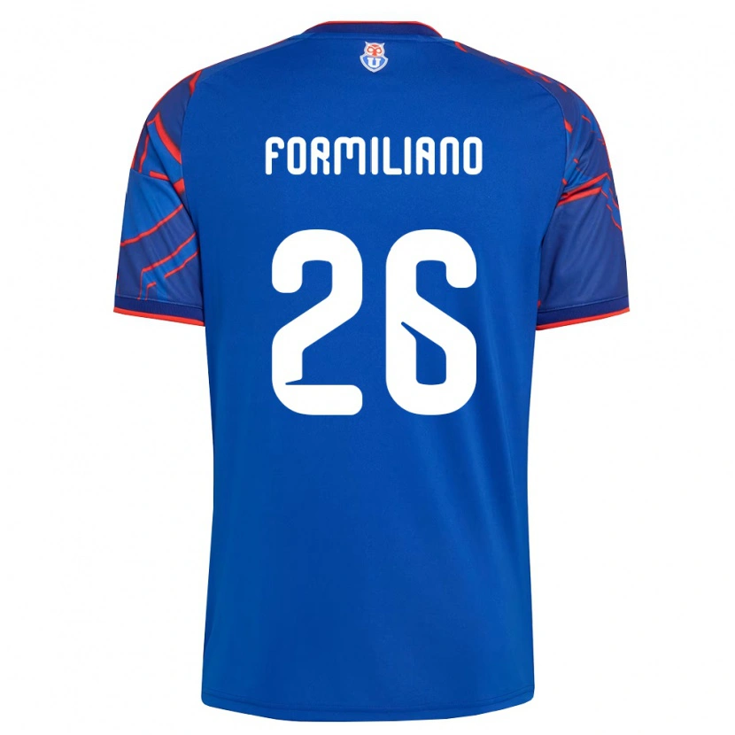 Danxen Homem Camisola Fabricio Formiliano #26 Azul Real Vermelho Principal 2026/27 Camisa Brasil