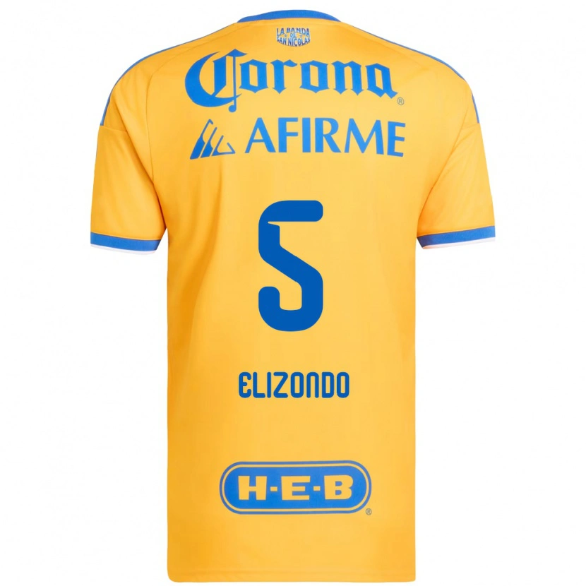 Danxen Homem Camisola Fernanda Elizondo #5 Amarelo Azul Principal 2026/27 Camisa Brasil
