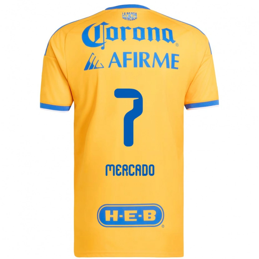 Danxen Homem Camisola Liliana Mercado #7 Amarelo Azul Principal 2026/27 Camisa Brasil
