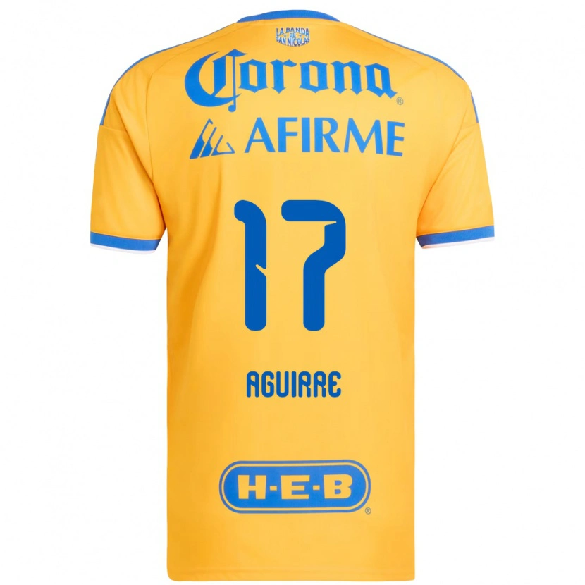 Danxen Homem Camisola Rodrigo Aguirre #17 Amarelo Azul Principal 2026/27 Camisa Brasil