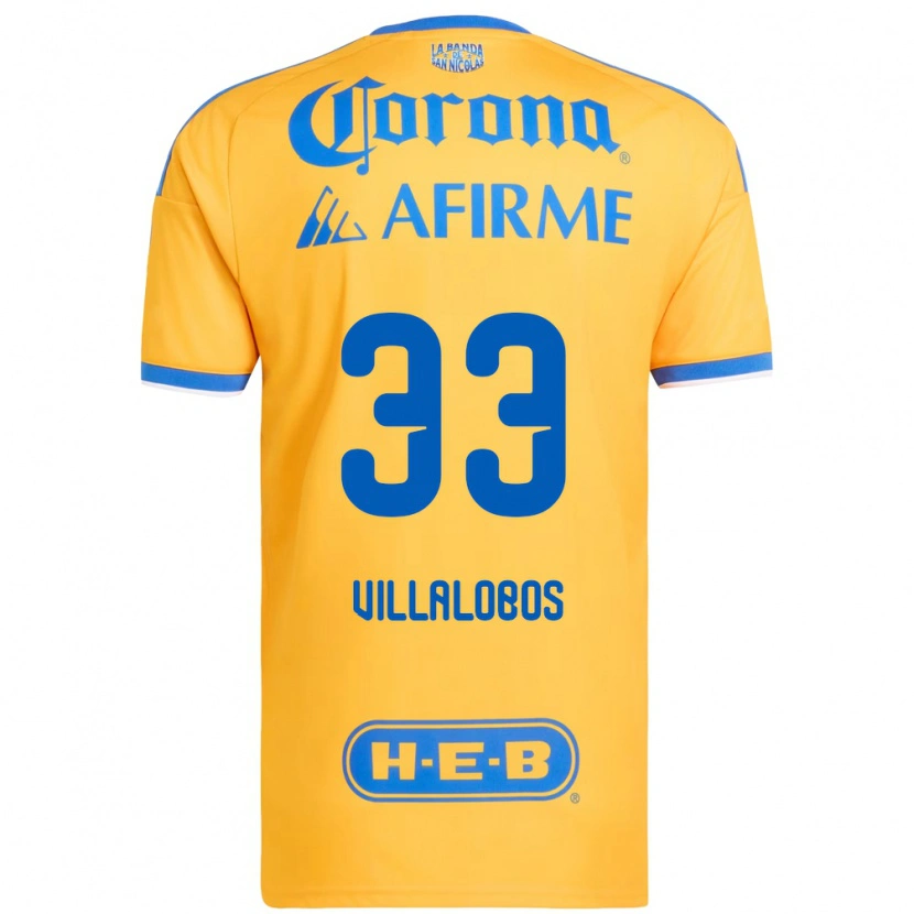 Danxen Homem Camisola Vania Villalobos #33 Amarelo Azul Principal 2026/27 Camisa Brasil