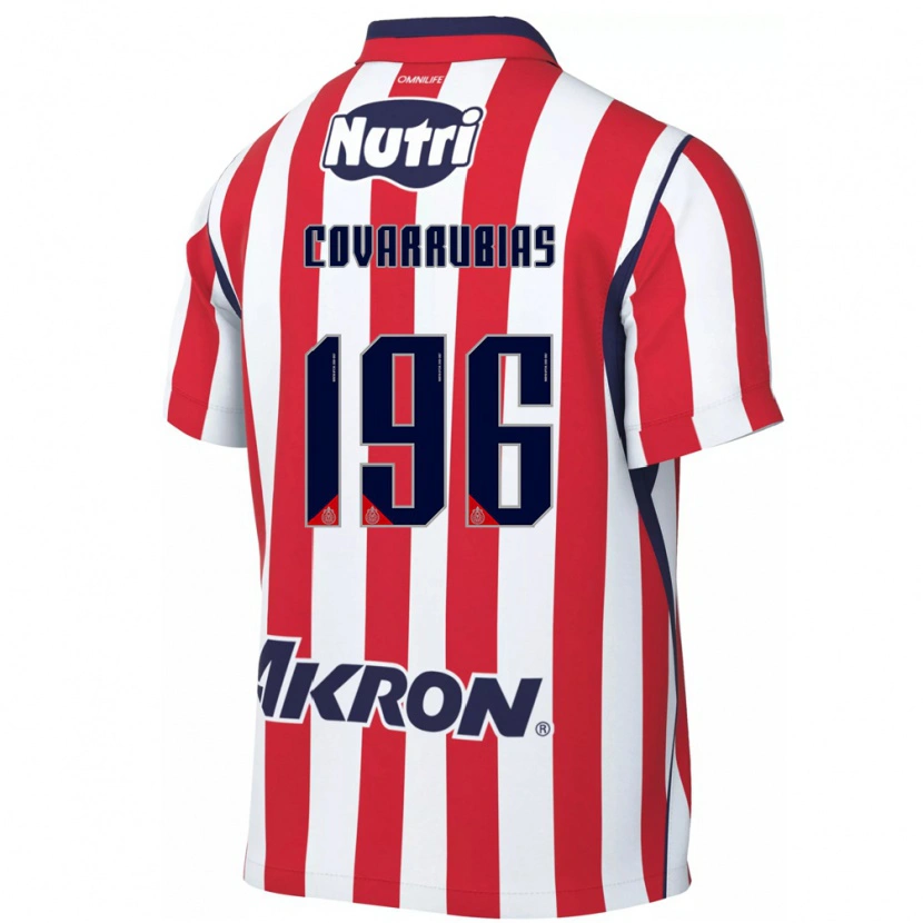 Danxen Homem Camisola Diego Covarrubias #196 Vermelho Branco Principal 2026/27 Camisa Brasil