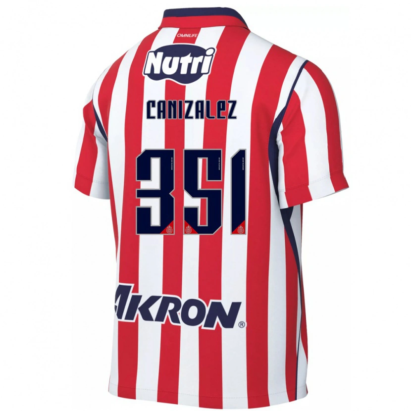 Danxen Homem Camisola Djorkaeff Canizalez #351 Vermelho Branco Principal 2026/27 Camisa Brasil