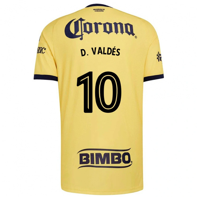 Danxen Homem Camisola Diego Valdes #10 Amarelo Vermelho Preto Principal 2026/27 Camisa Brasil