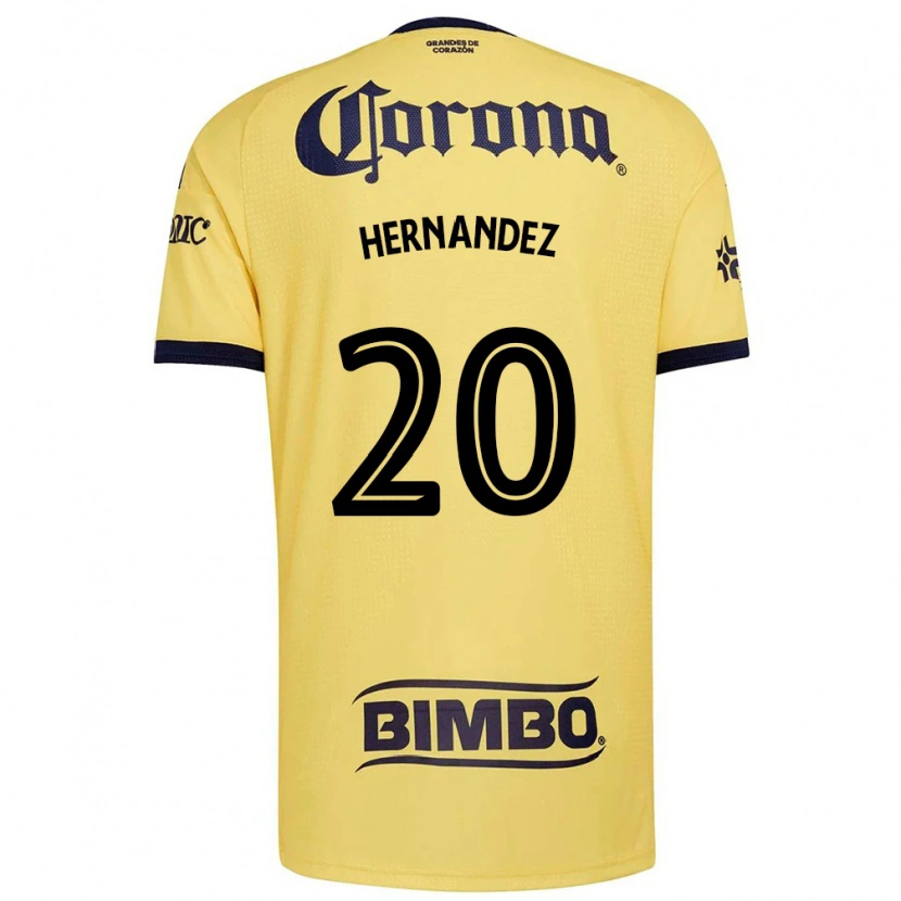 Danxen Homem Camisola Nicki Hernandez #20 Amarelo Vermelho Preto Principal 2026/27 Camisa Brasil