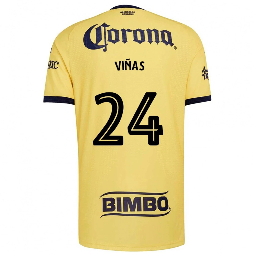 Danxen Homem Camisola Federico Viñas #24 Amarelo Vermelho Preto Principal 2026/27 Camisa Brasil