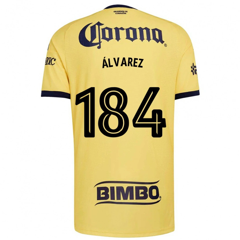 Danxen Homem Camisola Antonio Álvarez #184 Amarelo Vermelho Preto Principal 2026/27 Camisa Brasil