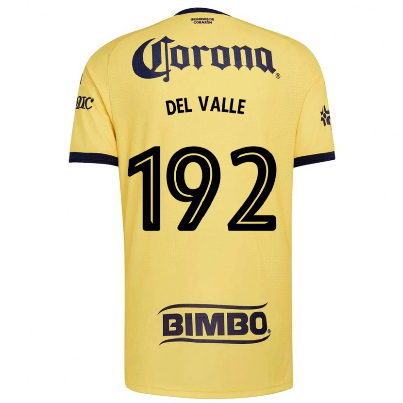 Danxen Homem Camisola Yonathan Del Valle #192 Amarelo Vermelho Preto Principal 2026/27 Camisa Brasil