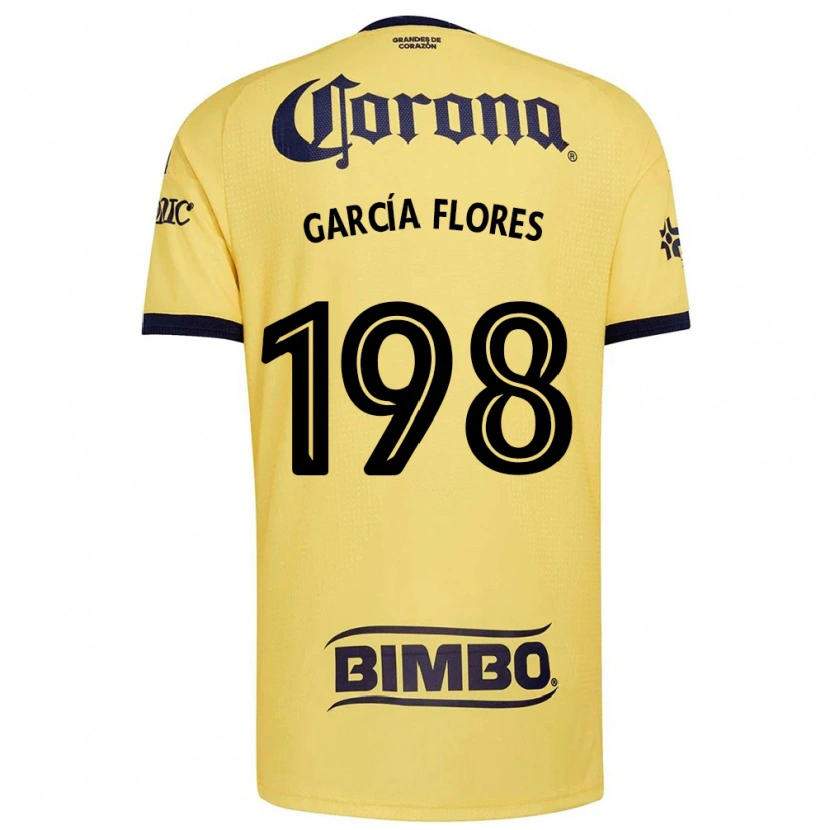 Danxen Homem Camisola Francisco García Flores #198 Amarelo Vermelho Preto Principal 2026/27 Camisa Brasil