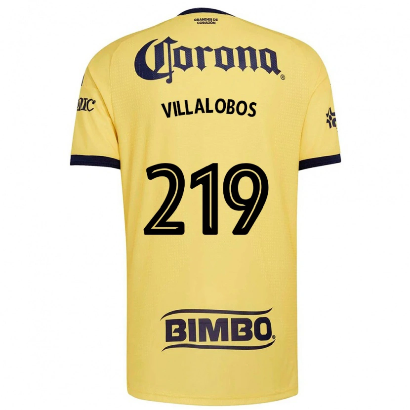 Danxen Homem Camisola Patricio Villalobos #219 Amarelo Vermelho Preto Principal 2026/27 Camisa Brasil