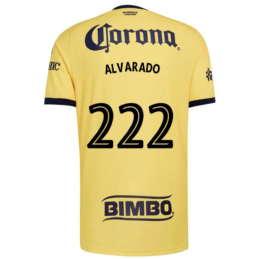Danxen Homem Camisola Daniel Alvarado #222 Amarelo Vermelho Preto Principal 2026/27 Camisa Brasil