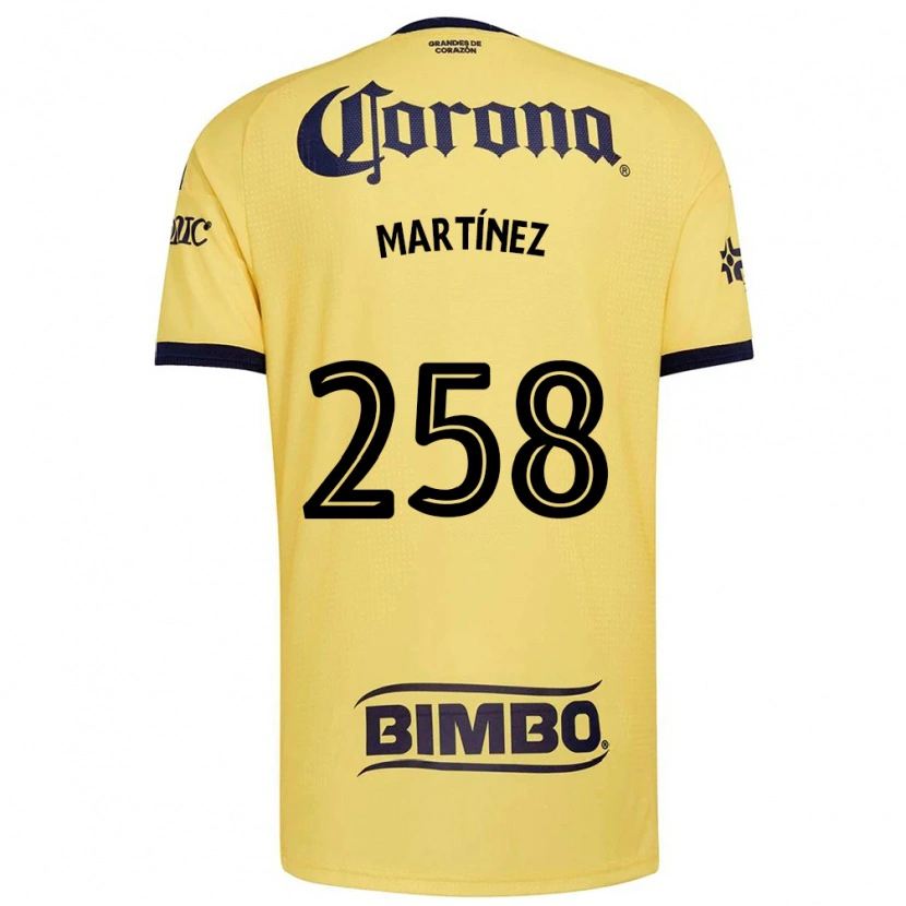 Danxen Homem Camisola Jorge Martínez #258 Amarelo Vermelho Preto Principal 2026/27 Camisa Brasil