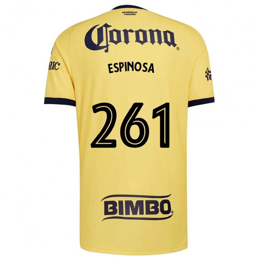 Danxen Homem Camisola Diego Espinosa #261 Amarelo Vermelho Preto Principal 2026/27 Camisa Brasil