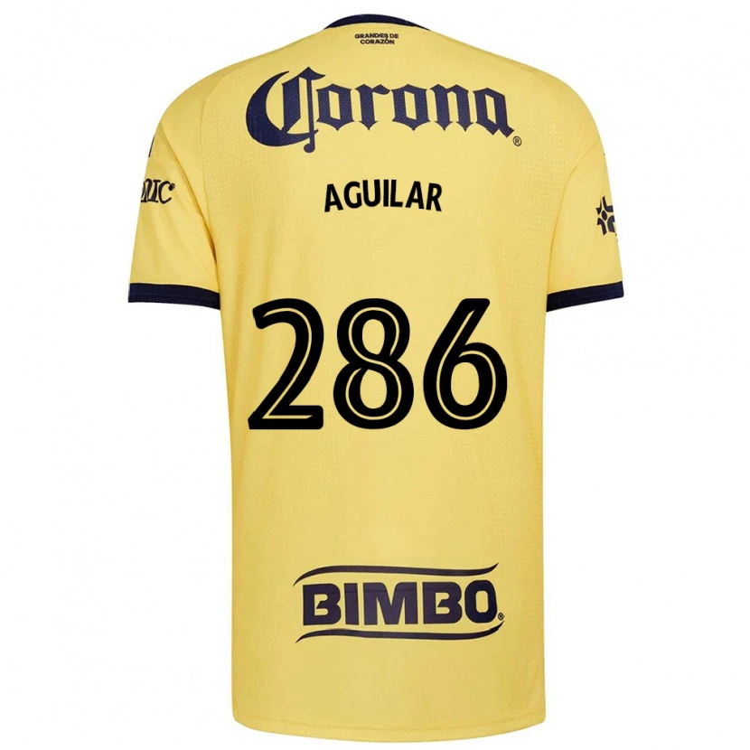 Danxen Homem Camisola Nicolás Aguilar #286 Amarelo Vermelho Preto Principal 2026/27 Camisa Brasil