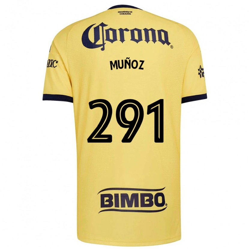 Danxen Homem Camisola Jorge Muñoz #291 Amarelo Vermelho Preto Principal 2026/27 Camisa Brasil