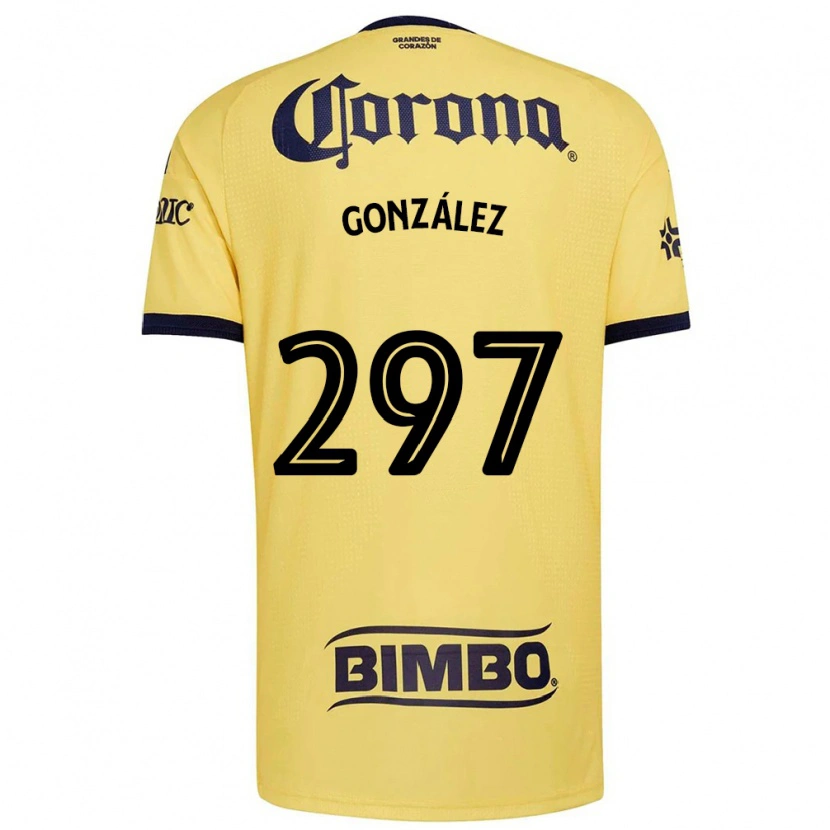 Danxen Homem Camisola Océlotl González #297 Amarelo Vermelho Preto Principal 2026/27 Camisa Brasil