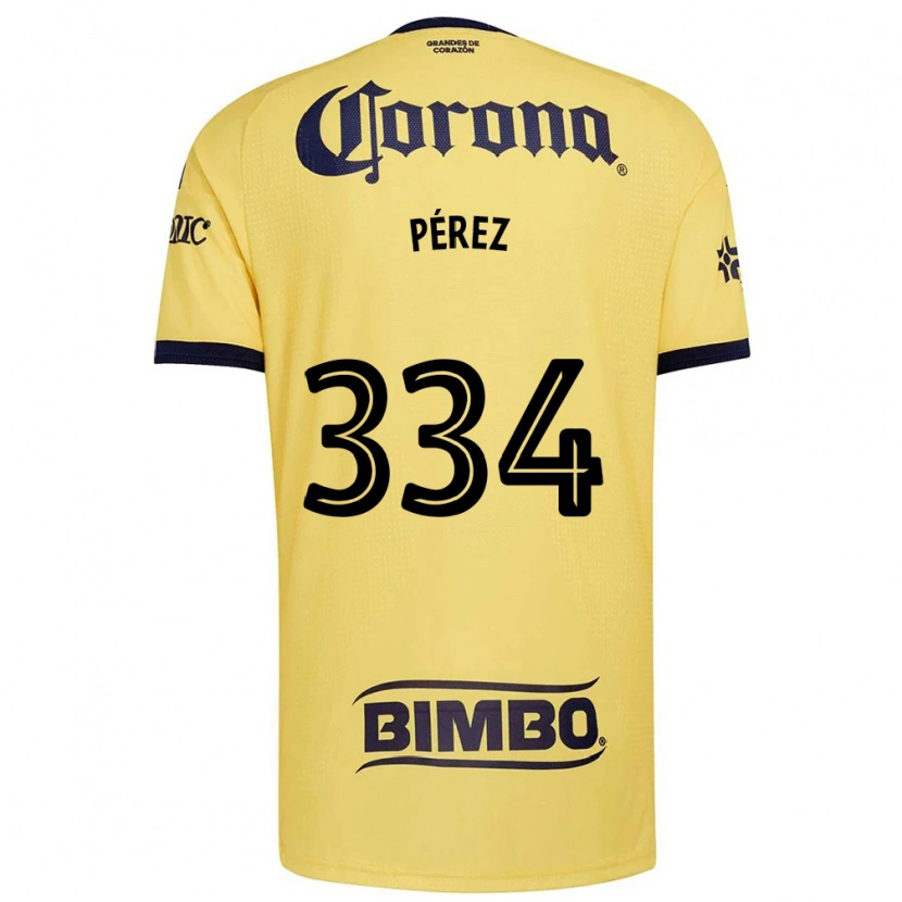 Danxen Homem Camisola Diego Pérez #334 Amarelo Vermelho Preto Principal 2026/27 Camisa Brasil