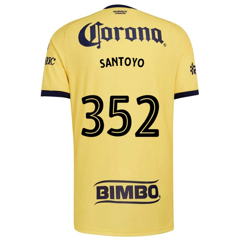 Danxen Homem Camisola Julio Santoyo #352 Amarelo Vermelho Preto Principal 2026/27 Camisa Brasil