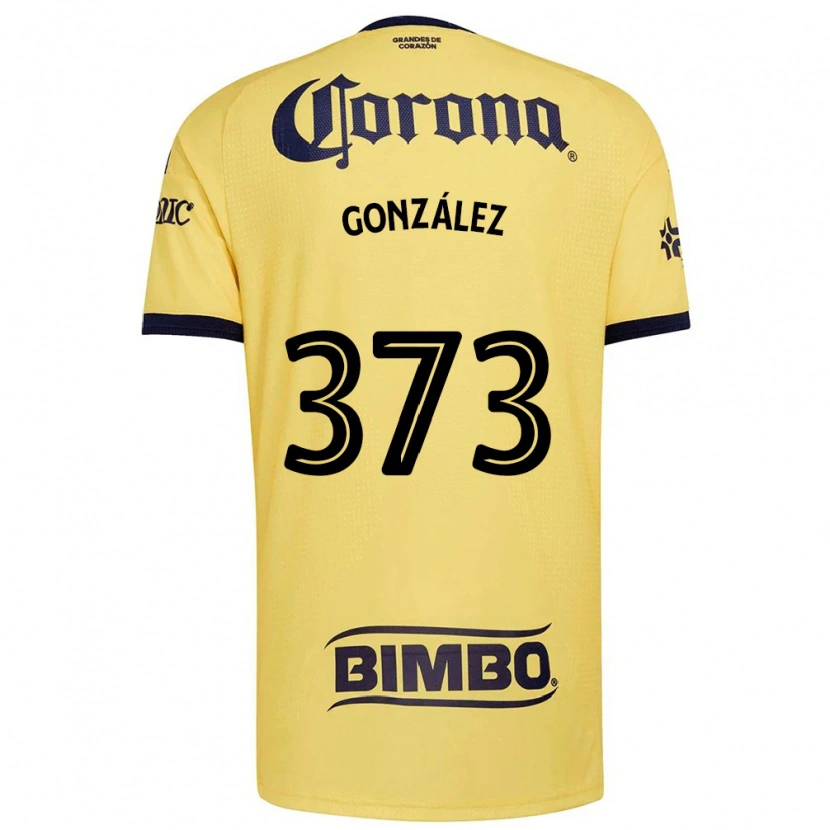 Danxen Homem Camisola Jayden González #373 Amarelo Vermelho Preto Principal 2026/27 Camisa Brasil