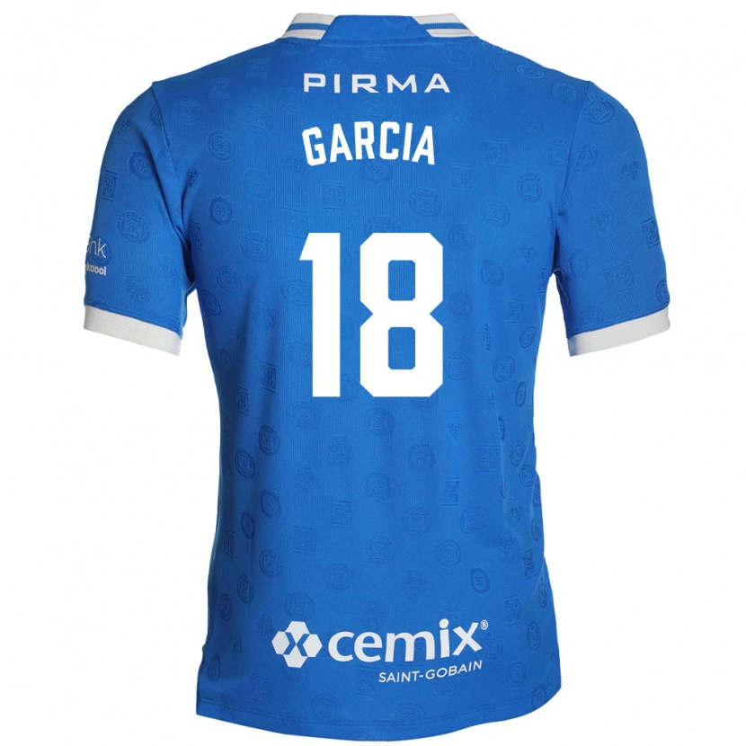 Danxen Homem Camisola Diana Garcia #18 Azul Branco Vermelho Principal 2026/27 Camisa Brasil