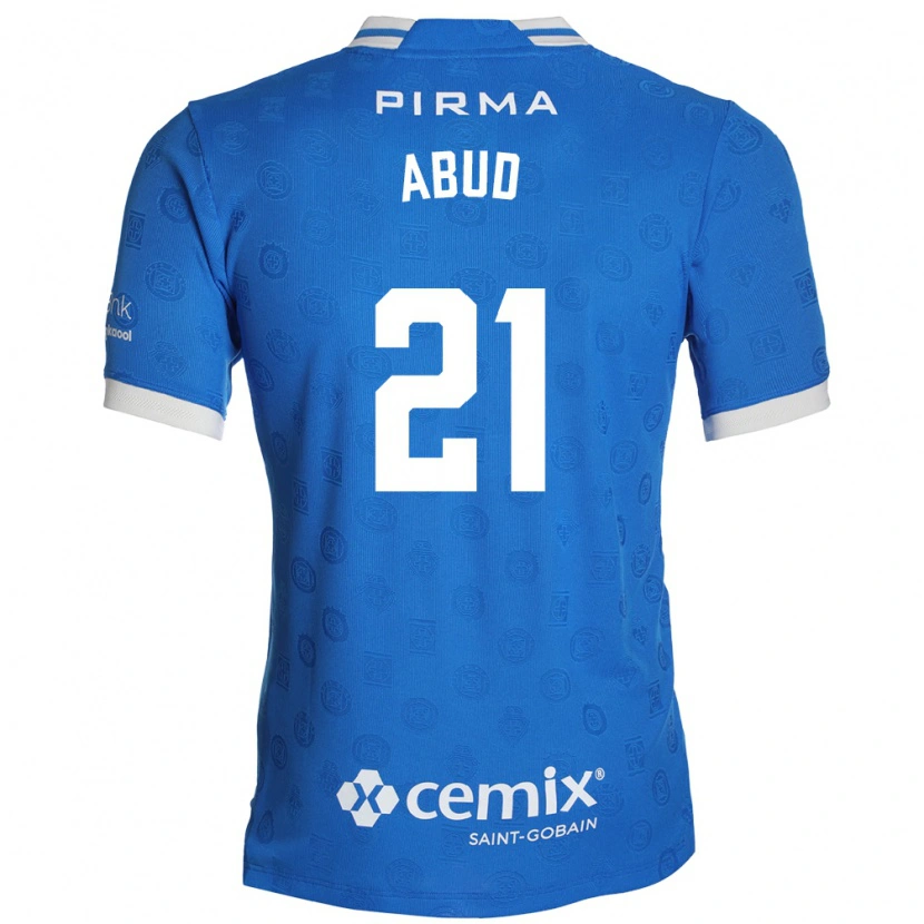 Danxen Homem Camisola Karime Abud #21 Azul Branco Vermelho Principal 2026/27 Camisa Brasil